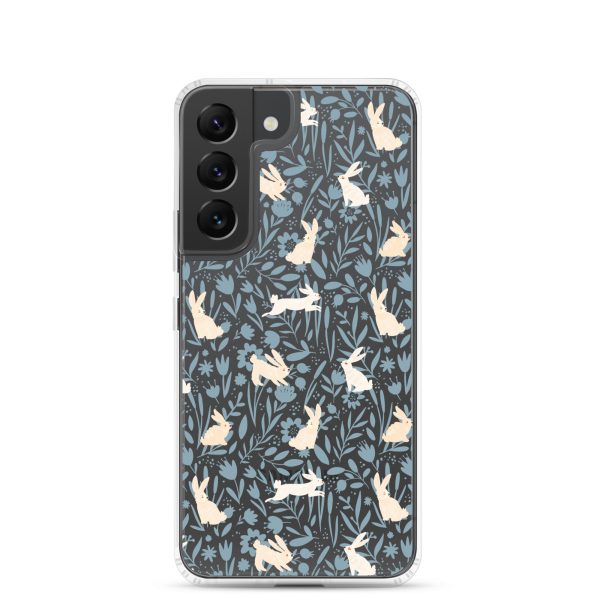 Easter Hopping Bunnies Samsung Clear Case