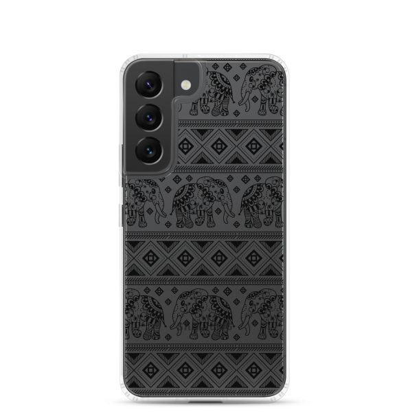 Elephant Mandala Samsung Clear Case