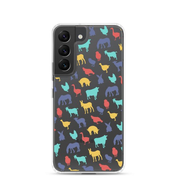 Farm Animals Samsung Clear Case