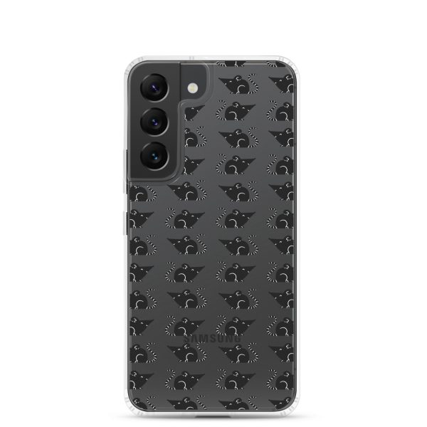 Rat Silhouette Samsung Clear Case