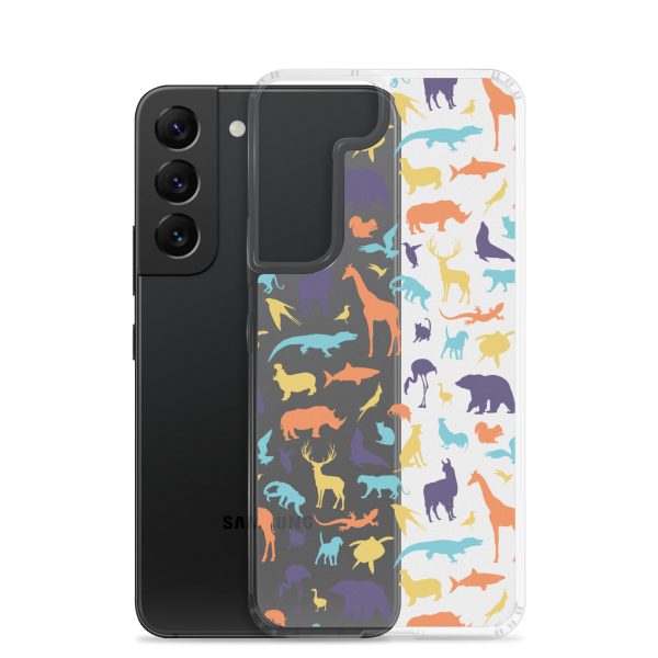 Animal Silhouette Samsung Clear Case