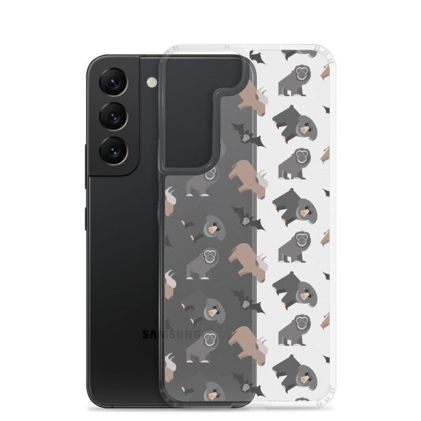 Asian Jungle Animal Samsung Clear Case