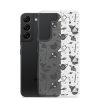 Black and White Halloween Samsung Clear Case
