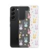 Colorful Bunnies Easter Samsung Clear Case
