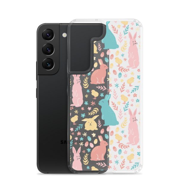 Colorful Easter Samsung Clear Case