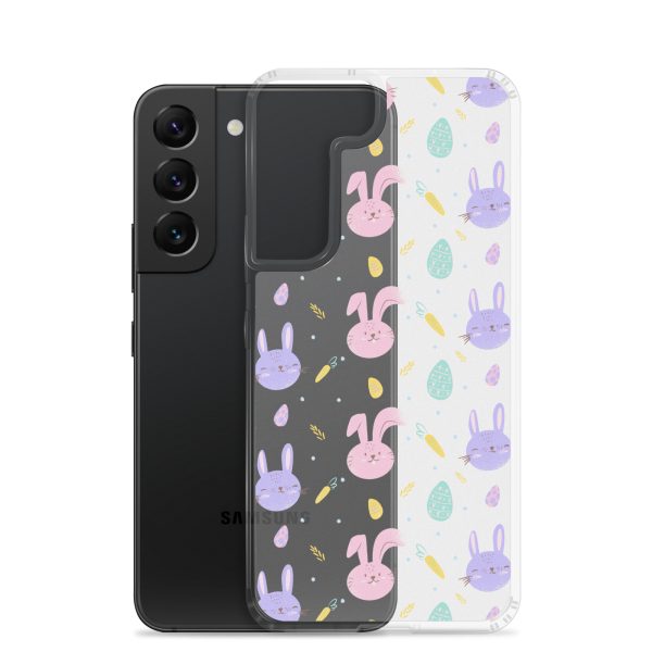 Cute Easter Bunnies Samsung Clear Case