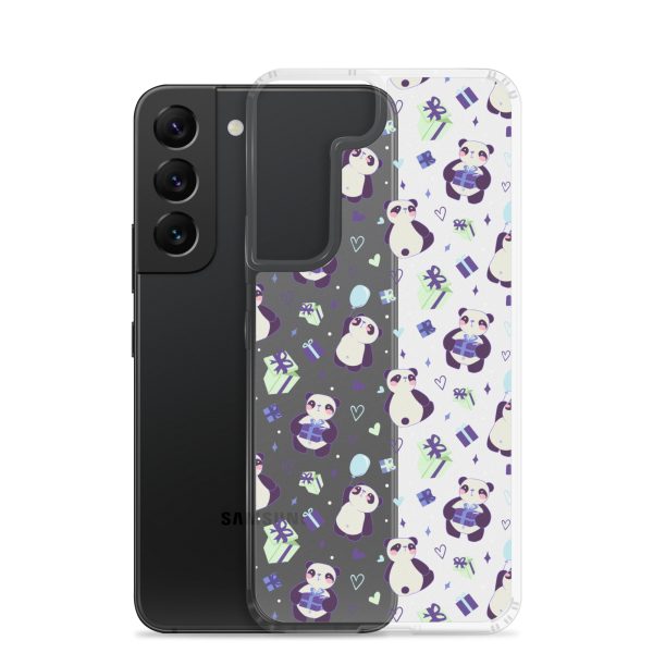 Cute Panda Presents Samsung Clear Case