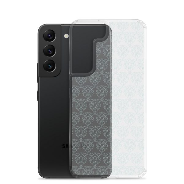 clear-case-for-samsung-samsung-galaxy-s22-case-with-phone-6a53d15d0bb48.jpg Polygonal Bear Samsung Clear Case