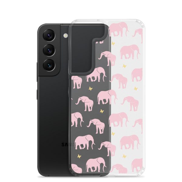 clear-case-for-samsung-samsung-galaxy-s22-case-with-phone-6a53d25eea0e5.jpg Seamless Elephant Silhouette Samsung Clear Case