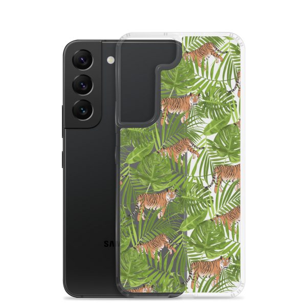 Tiger Samsung Clear Case