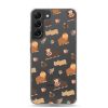 Asian Jungle Animals Samsung Clear Case