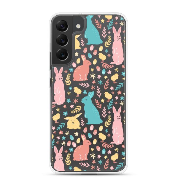 Colorful Easter Samsung Clear Case