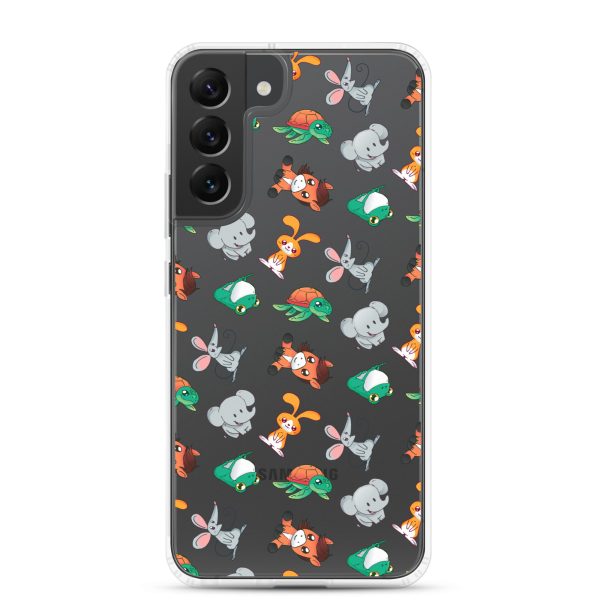 Cute Animals Samsung Clear Case