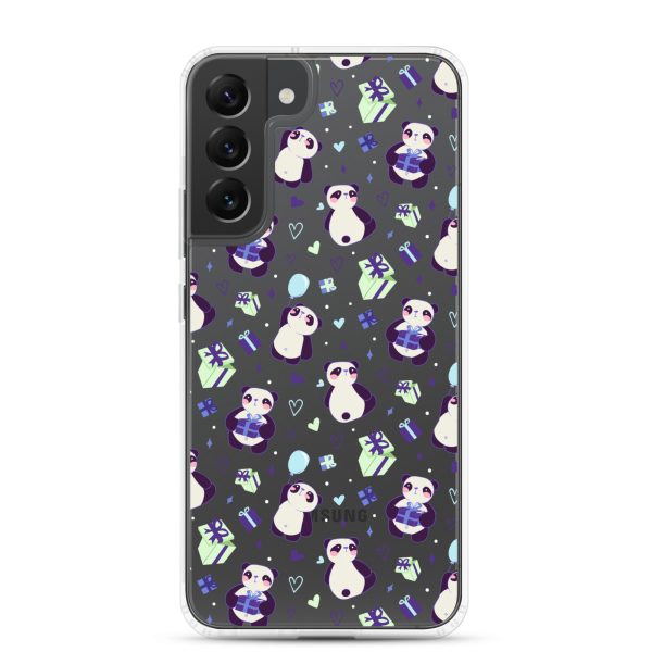 Cute Panda Presents Samsung Clear Case
