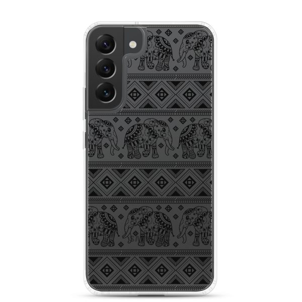 Elephant Mandala Samsung Clear Case