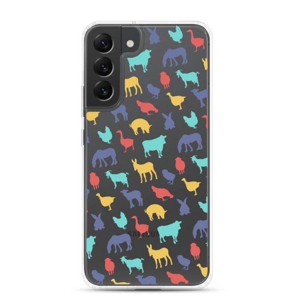 Farm Animals Samsung Clear Case