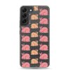 Pink Bunnies Samsung Clear Case