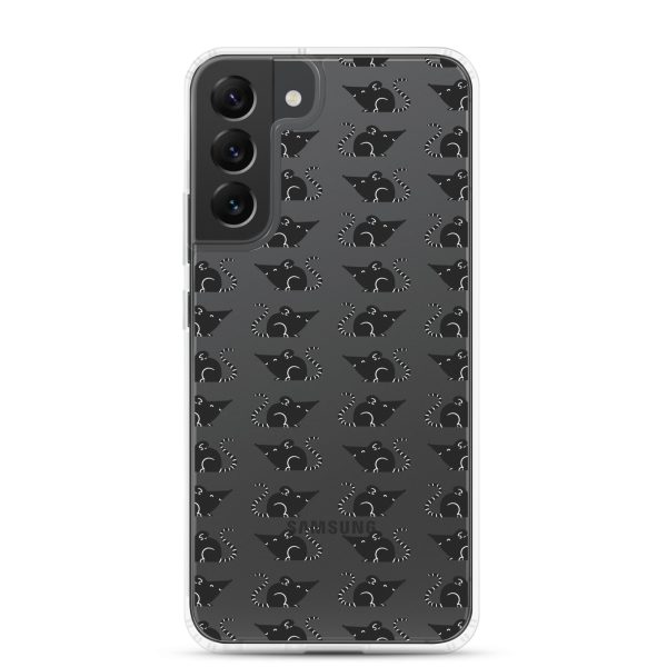 Rat Silhouette Samsung Clear Case