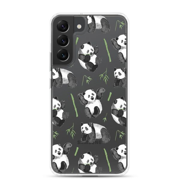 clear-case-for-samsung-samsung-galaxy-s22-plus-case-on-phone-6a53d4bd6328f.jpg Watercolor Panda Bear Samsung Clear Case