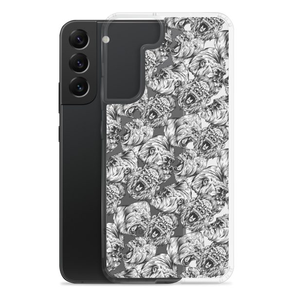 Angry Gorillas Samsung Clear Case