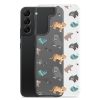 Asian Jungle Animals Samsung Clear Case