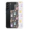 Colorful Bunnies Easter Samsung Clear Case