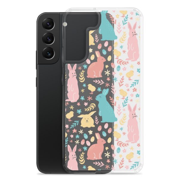 Colorful Easter Samsung Clear Case