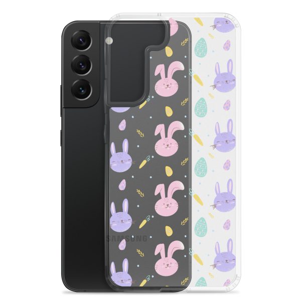 Cute Easter Bunnies Samsung Clear Case