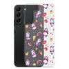 Cute Panda Sweets Samsung Clear Case