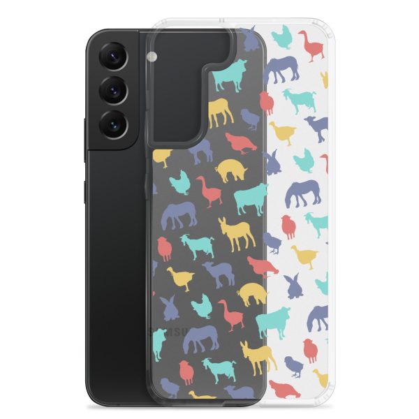 Farm Animals Samsung Clear Case