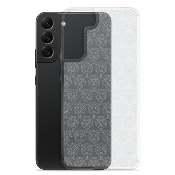 clear-case-for-samsung-samsung-galaxy-s22-plus-case-with-phone-6a53d15d0ba57.jpg Polygonal Bear Samsung Clear Case