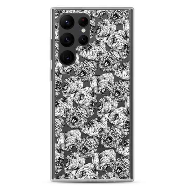 Angry Gorillas Samsung Clear Case