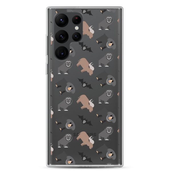 Asian Jungle Animal Samsung Clear Case