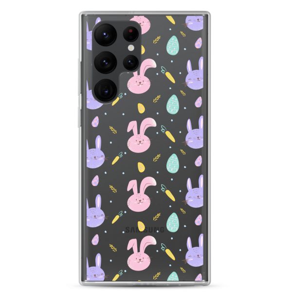 Cute Easter Bunnies Samsung Clear Case
