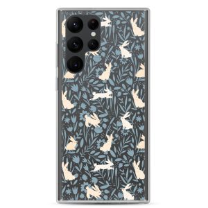 Easter Hopping Bunnies Samsung Clear Case