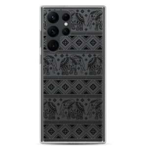 Elephant Mandala Samsung Clear Case