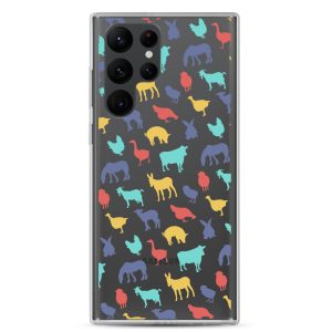 Farm Animals Samsung Clear Case
