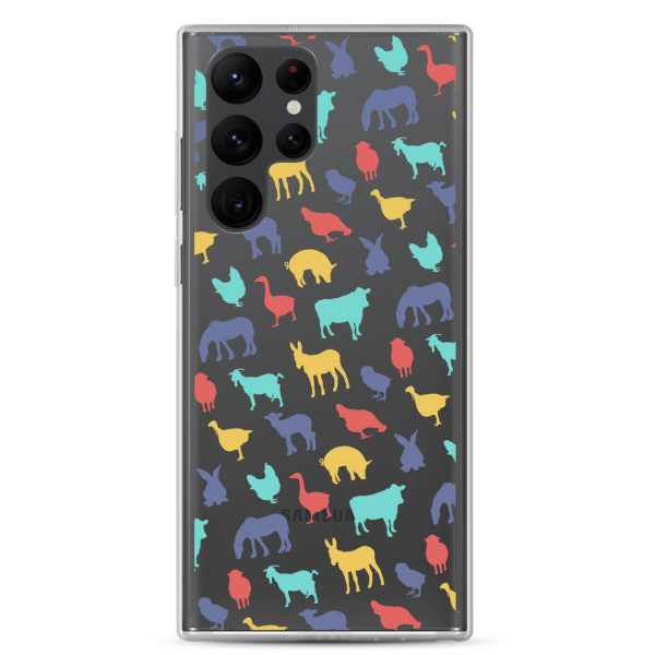 Farm Animals Samsung Clear Case