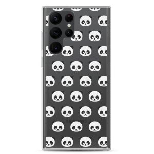 Panda Bears Samsung Clear Case