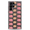 Pink Bunnies Samsung Clear Case