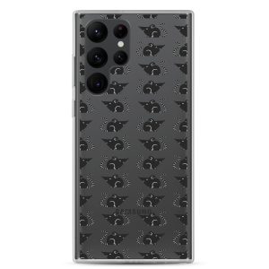 Rat Silhouette Samsung Clear Case