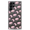 clear-case-for-samsung-samsung-galaxy-s22-ultra-case-on-phone-6a53d25ee9425.jpg Seamless Elephant Silhouette Samsung Clear Case