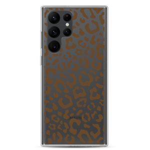 Leopard Samsung Clear Case