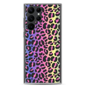 Leopard Samsung Clear Case