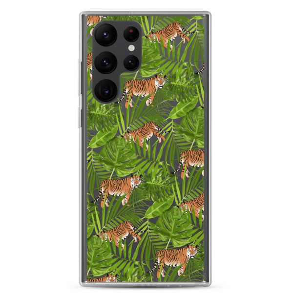 Tiger Samsung Clear Case