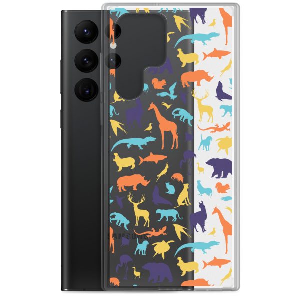 Animal Silhouette Samsung Clear Case