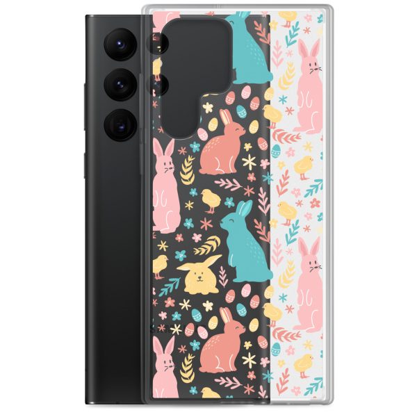 Colorful Easter Samsung Clear Case