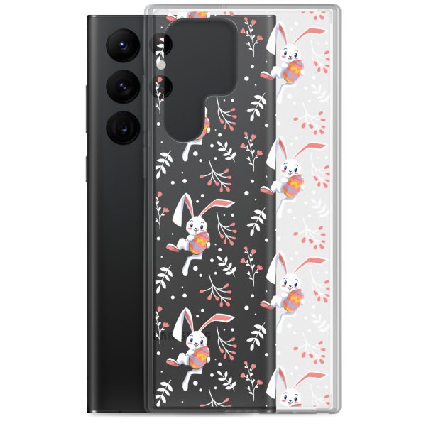 Cute Easter Rabbit Samsung Clear Case