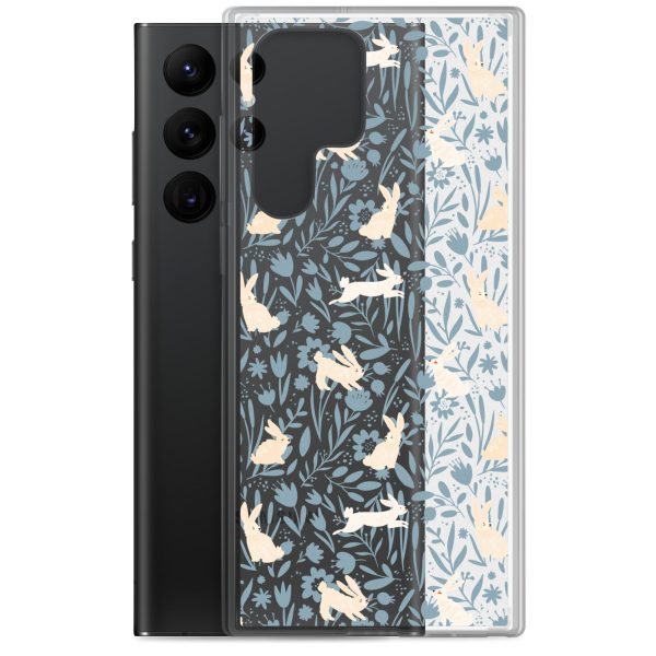 Easter Hopping Bunnies Samsung Clear Case