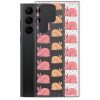 Pink Bunnies Samsung Clear Case